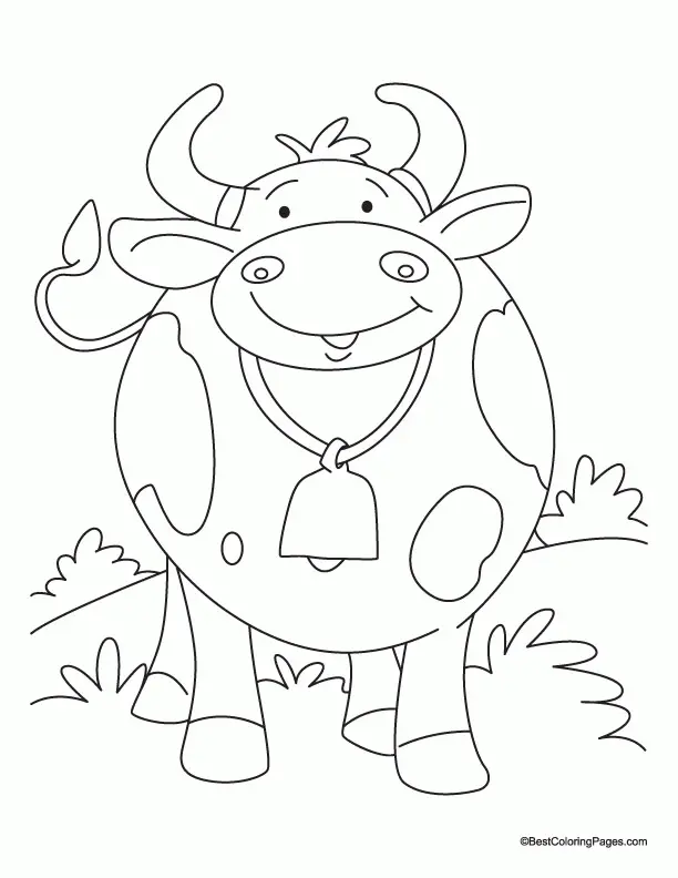 Desenhos de Cow Para Colorir 6