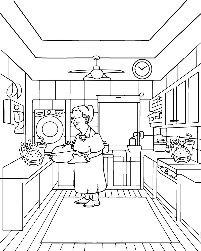 Aconchegante Para Colorir 4