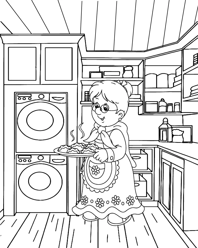 Aconchegante Para Colorir 5