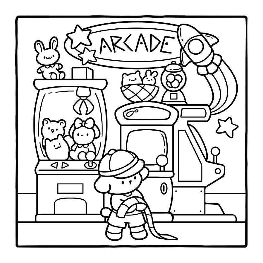 Cozy Eras Coloring Pages 27