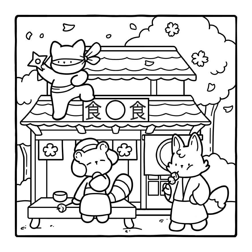 Cozy Eras Coloring Pages 29