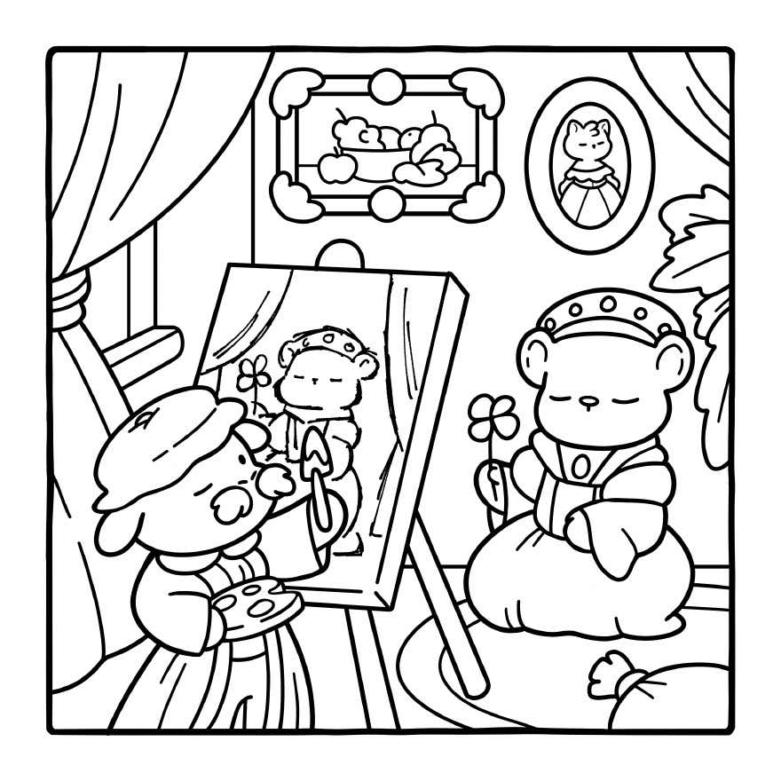 Cozy Eras Coloring Pages 30