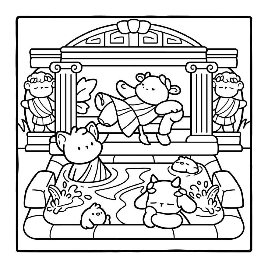 Cozy Eras Coloring Pages 32