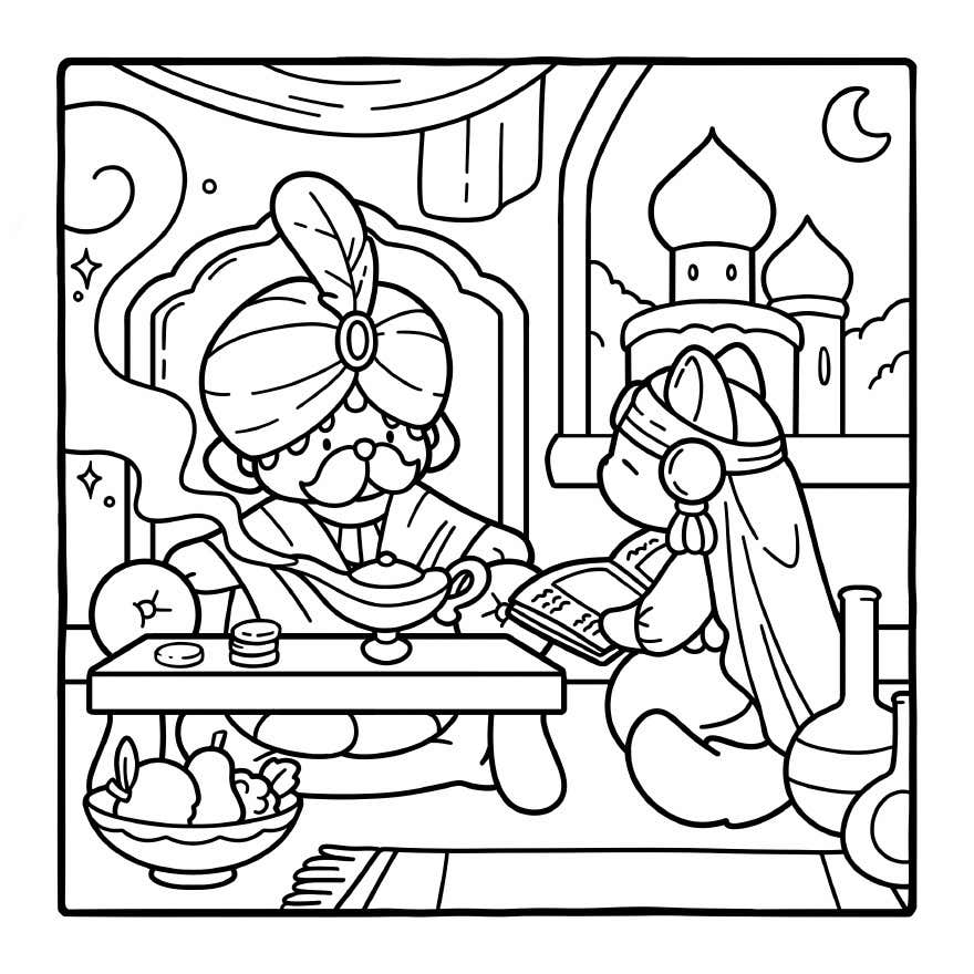 Cozy Eras Coloring Pages 34