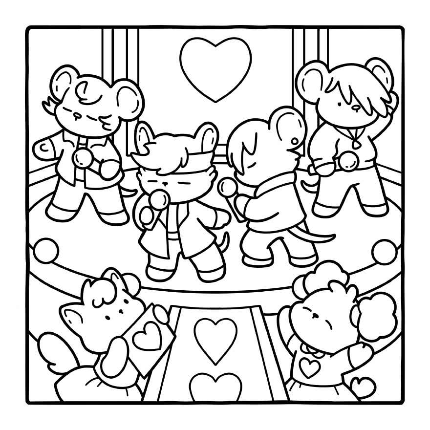 Cozy Eras Coloring Pages 35