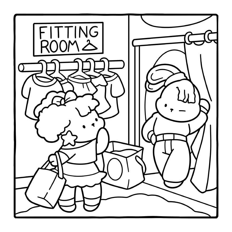 Cozy Eras Coloring Pages 5