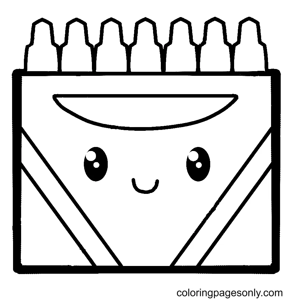 Desenhos de Crayon Para Colorir 13
