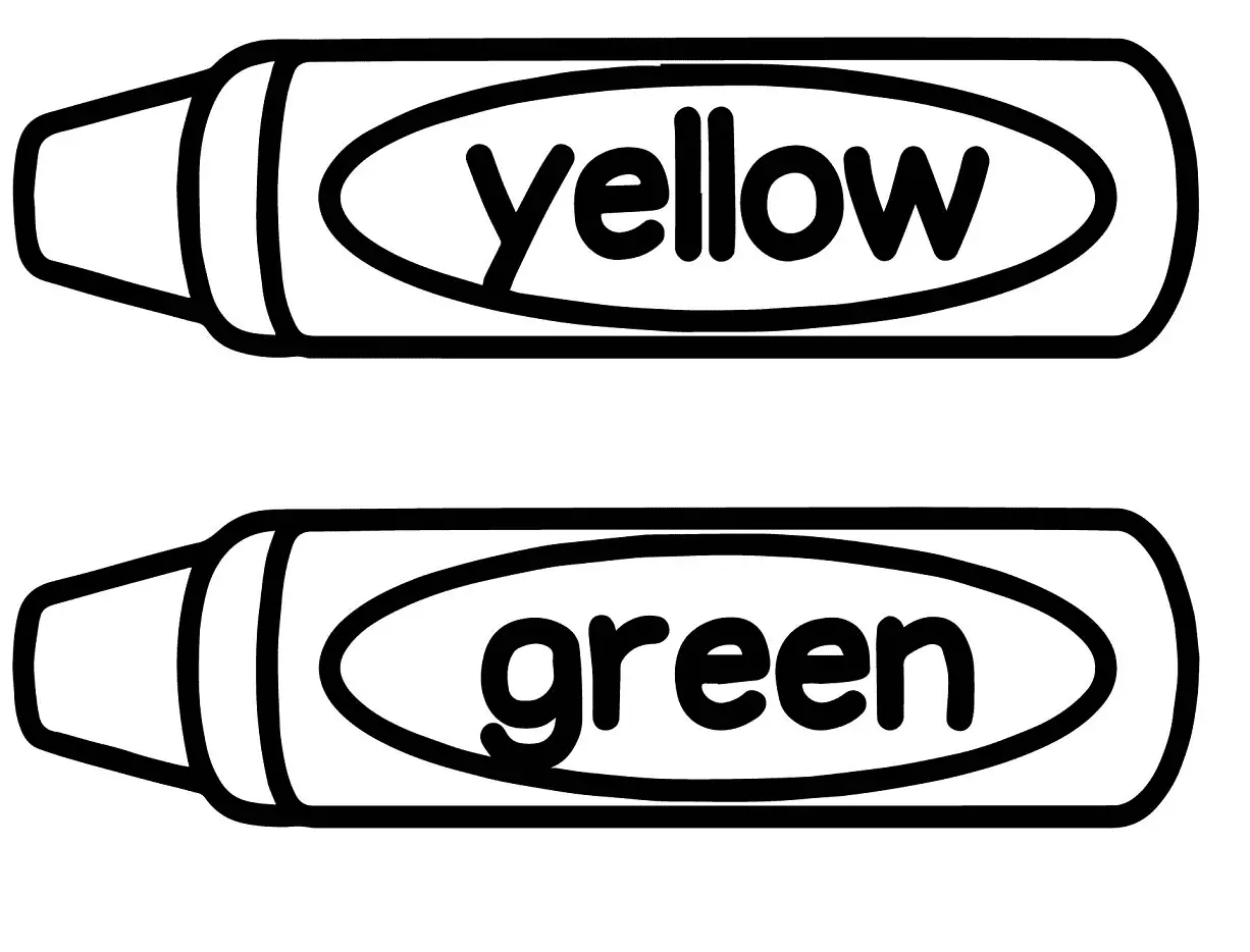 Desenhos de Crayon Para Colorir 15