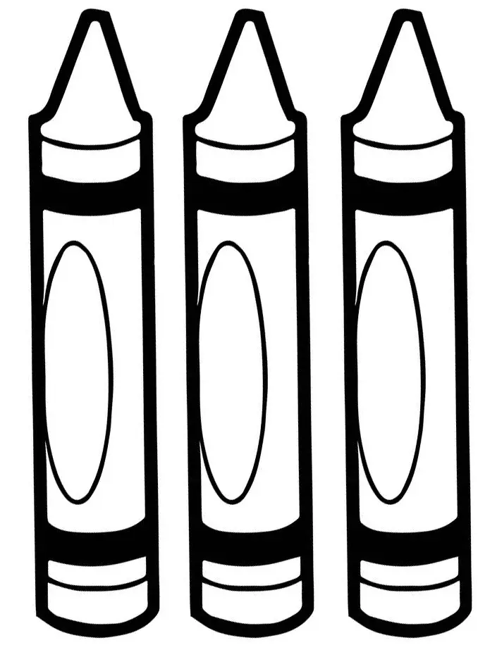 Desenhos de Crayon Para Colorir 17