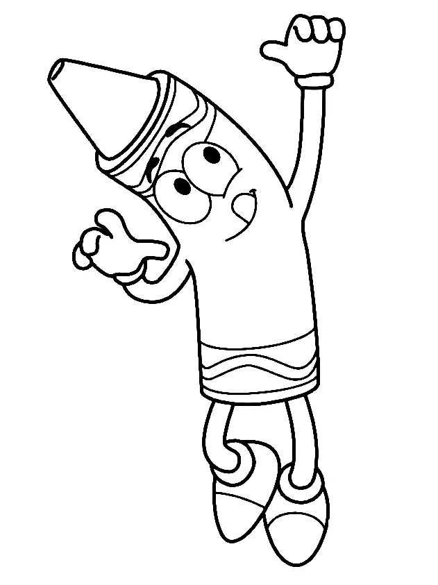 Desenhos de Crayon Para Colorir 26
