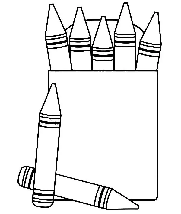 Desenhos de Crayon Para Colorir 27
