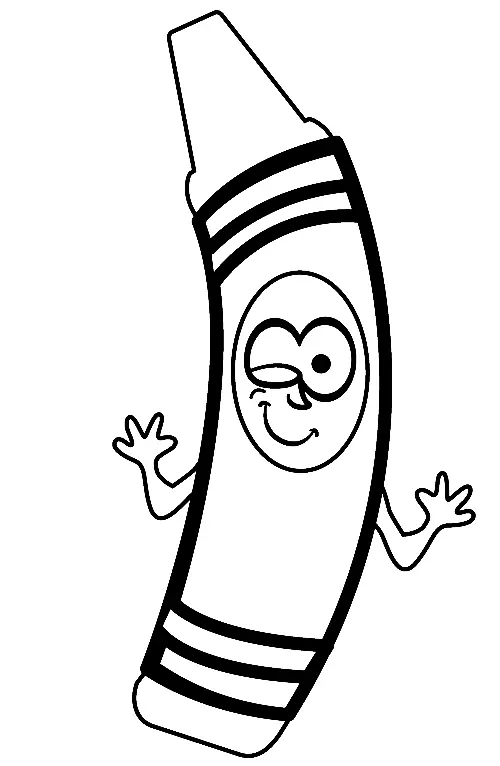 Desenhos de Crayon Para Colorir 30