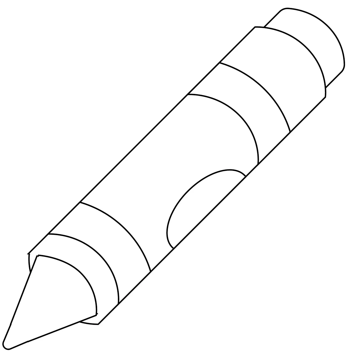 Desenhos de Crayon Para Colorir 36