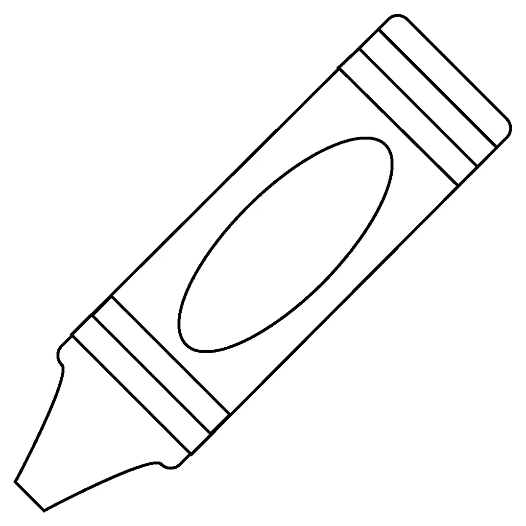 Desenhos de Crayon Para Colorir 4