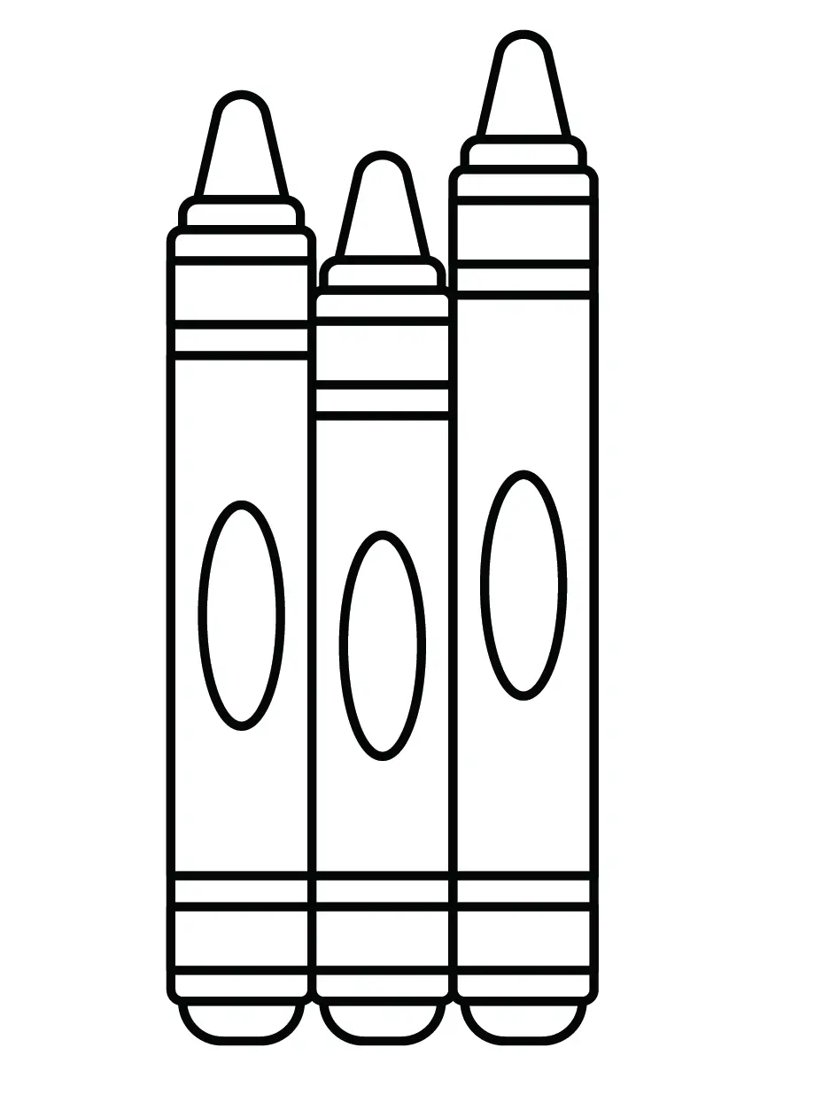 Desenhos de Crayon Para Colorir 49