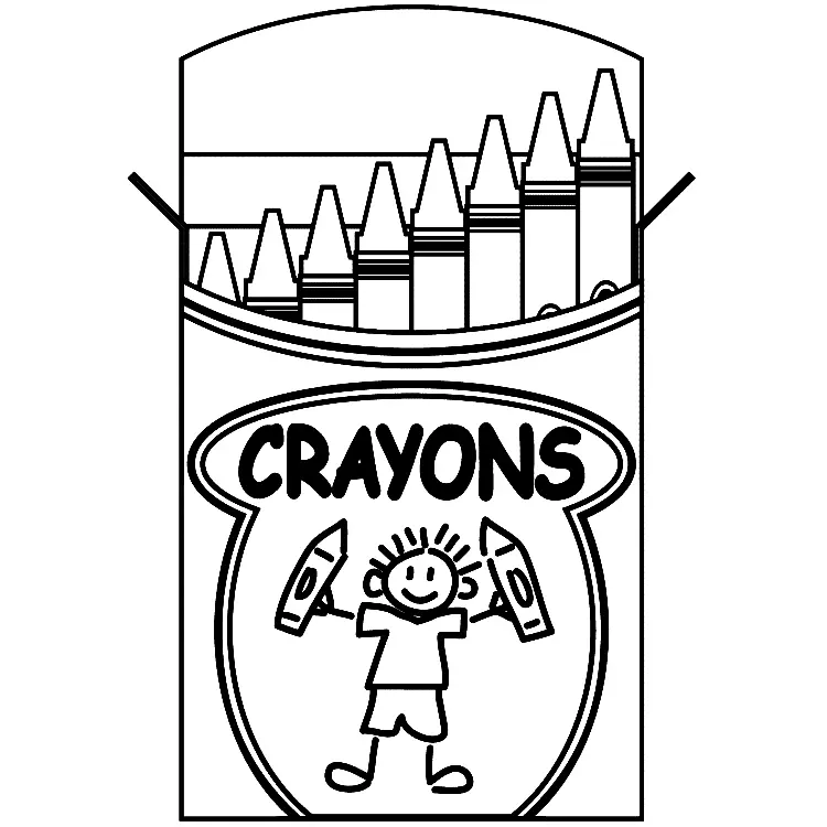 Desenhos de Crayon Para Colorir 51