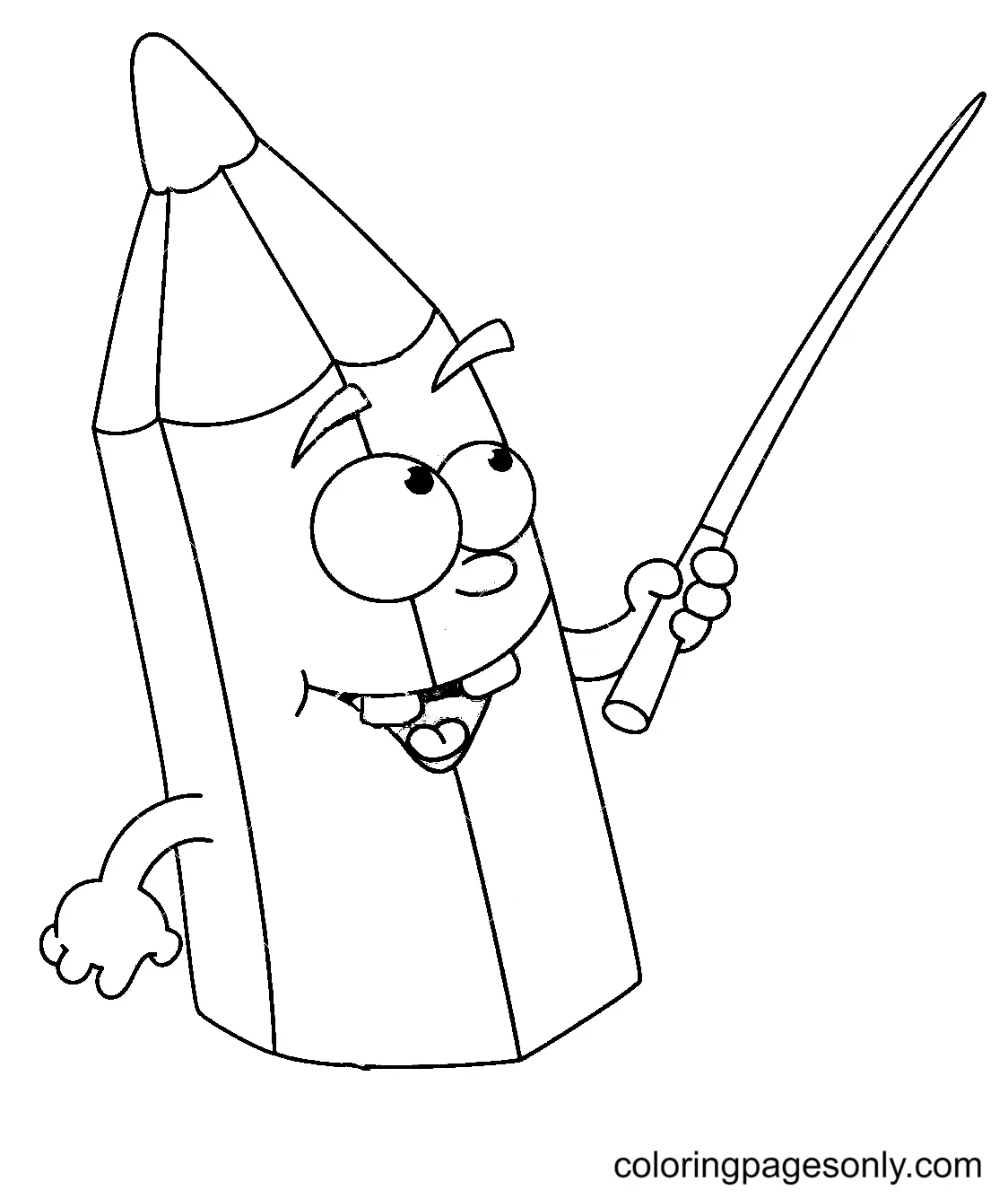 Desenhos de Crayon Para Colorir 54