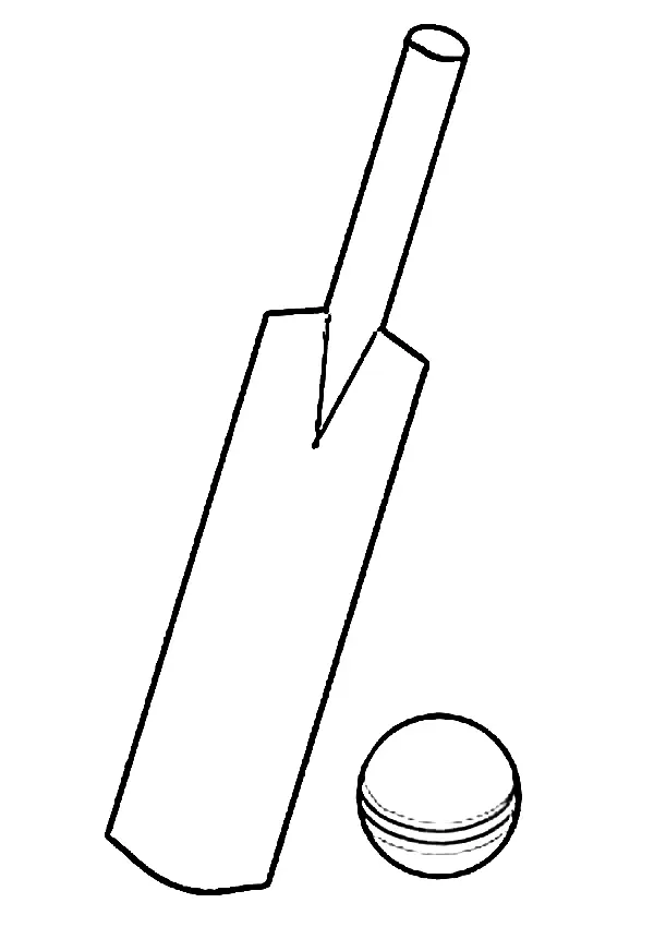 Cricket Game Coloring Pages 13
