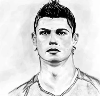 Cristiano Ronaldo Coloring Pages 14