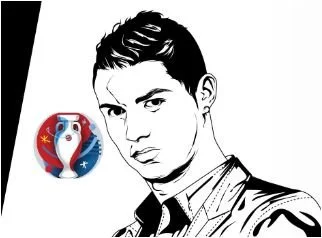 Cristiano Ronaldo Coloring Pages 19
