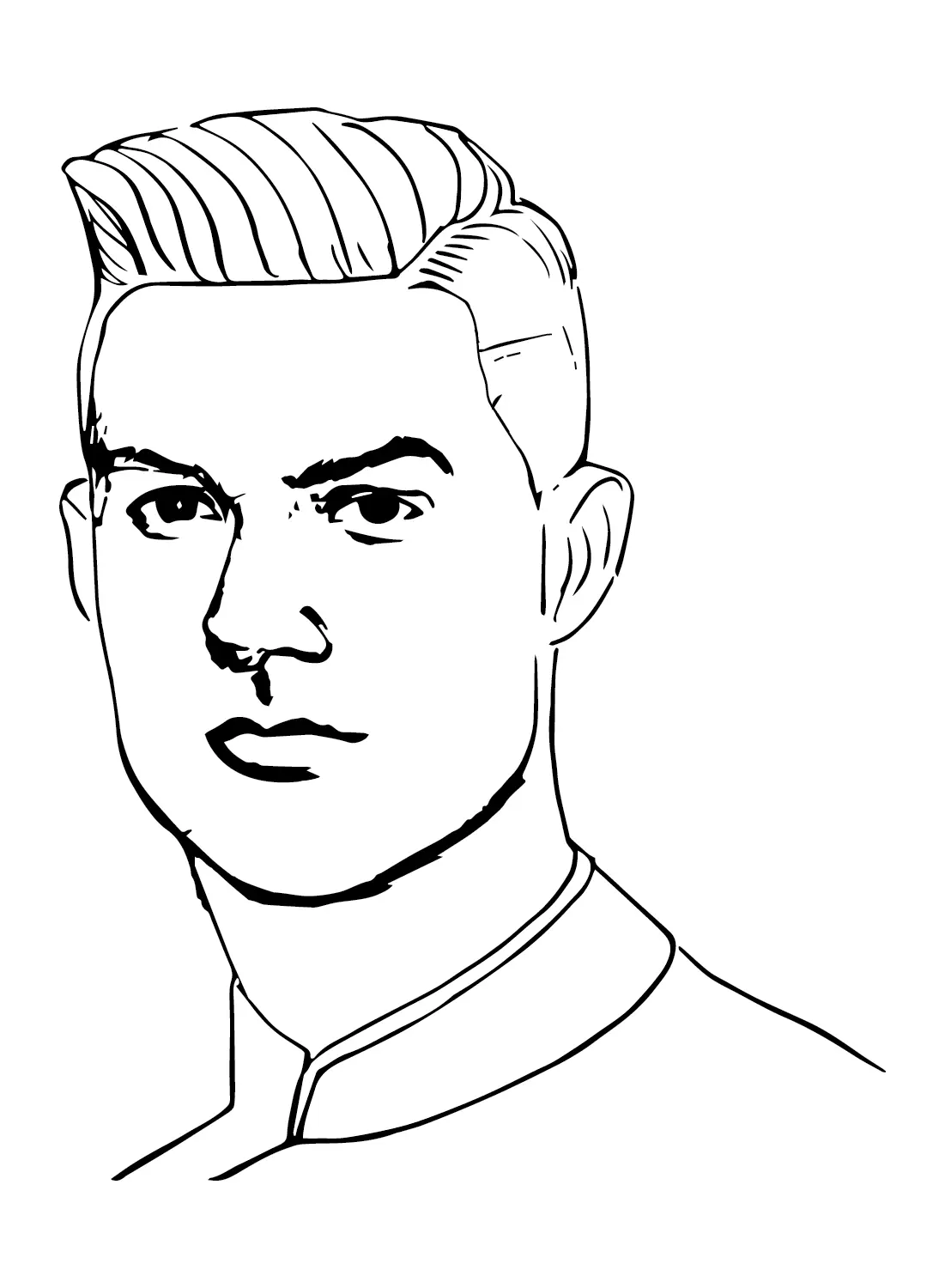 Cristiano Ronaldo Coloring Pages 29