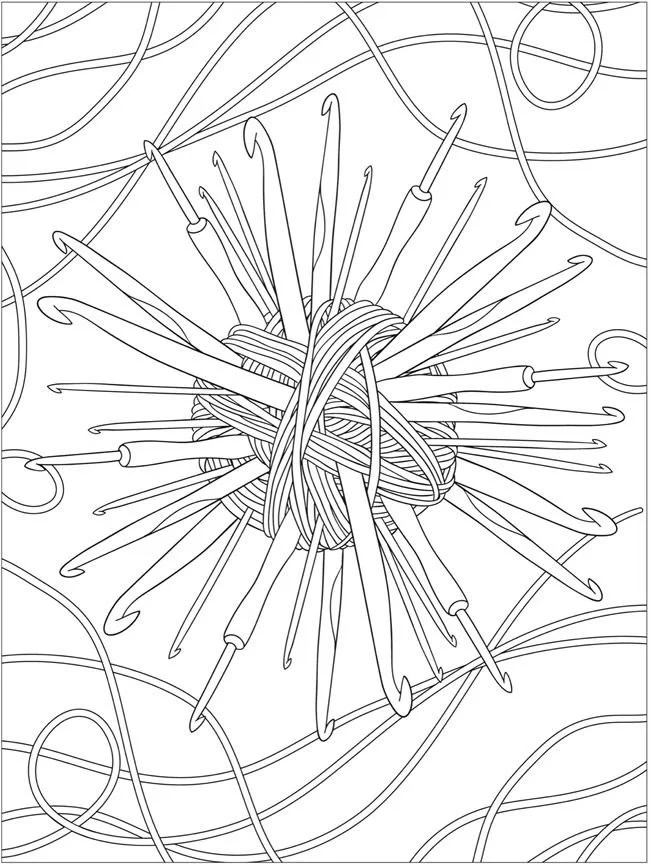 Crochet Para Colorear 3