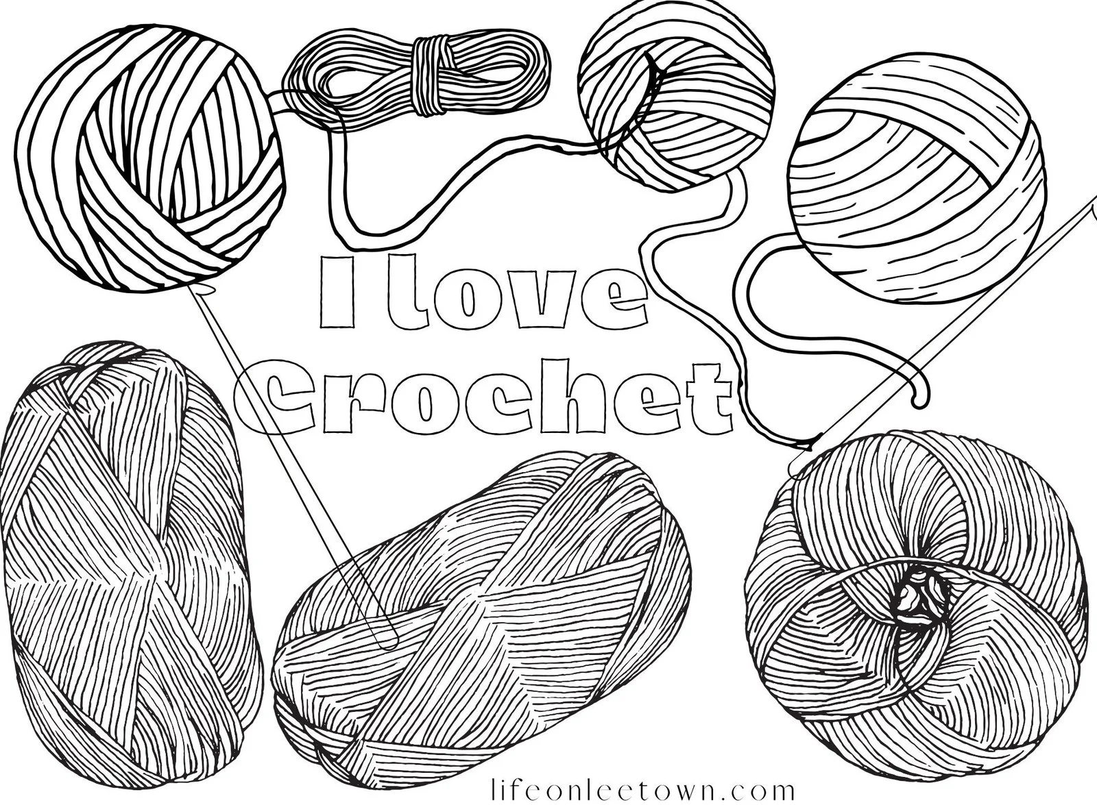 Crochet Para Colorear 6