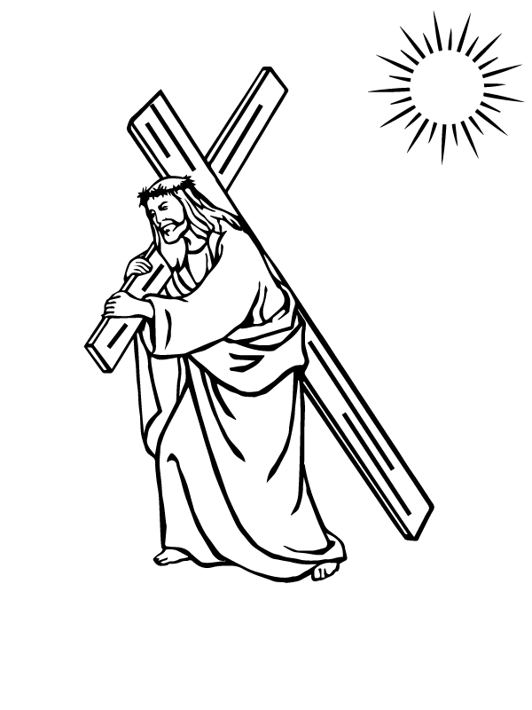 Cross Coloring Pages 11