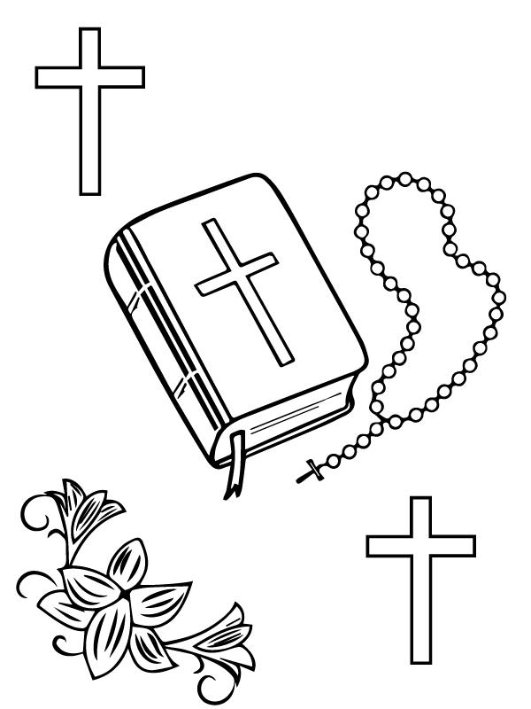 Cross Coloring Pages 12