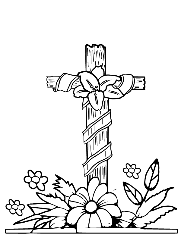 Cross Coloring Pages 14