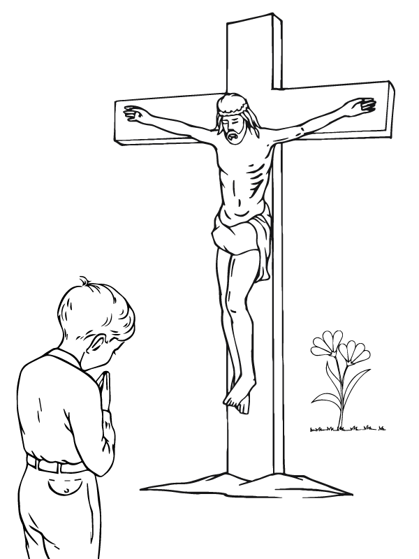 Cross Coloring Pages 15