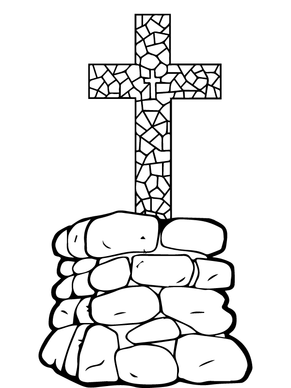 Cross Coloring Pages 2