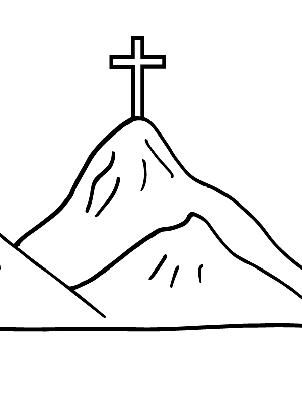 Cross Coloring Pages 6