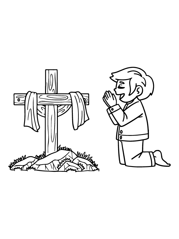 Cross Coloring Pages 7