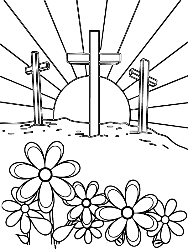 Cross Coloring Pages 9