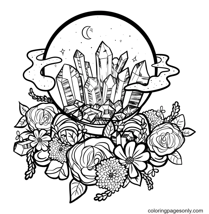 Cristales Para Colorear 12