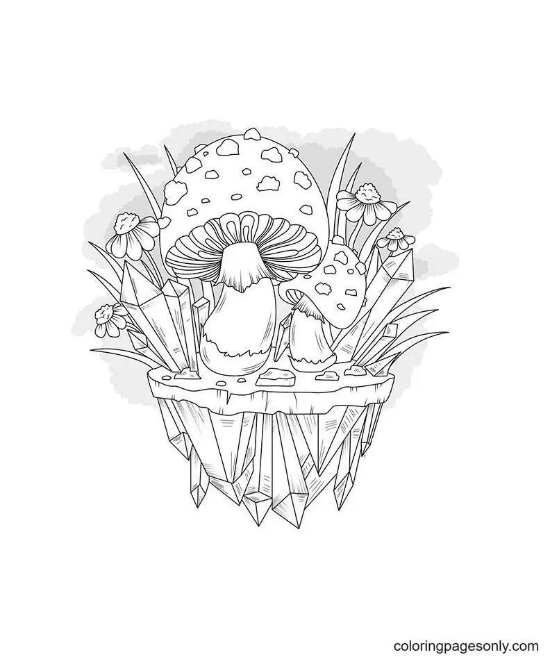 Cristales Para Colorear 13