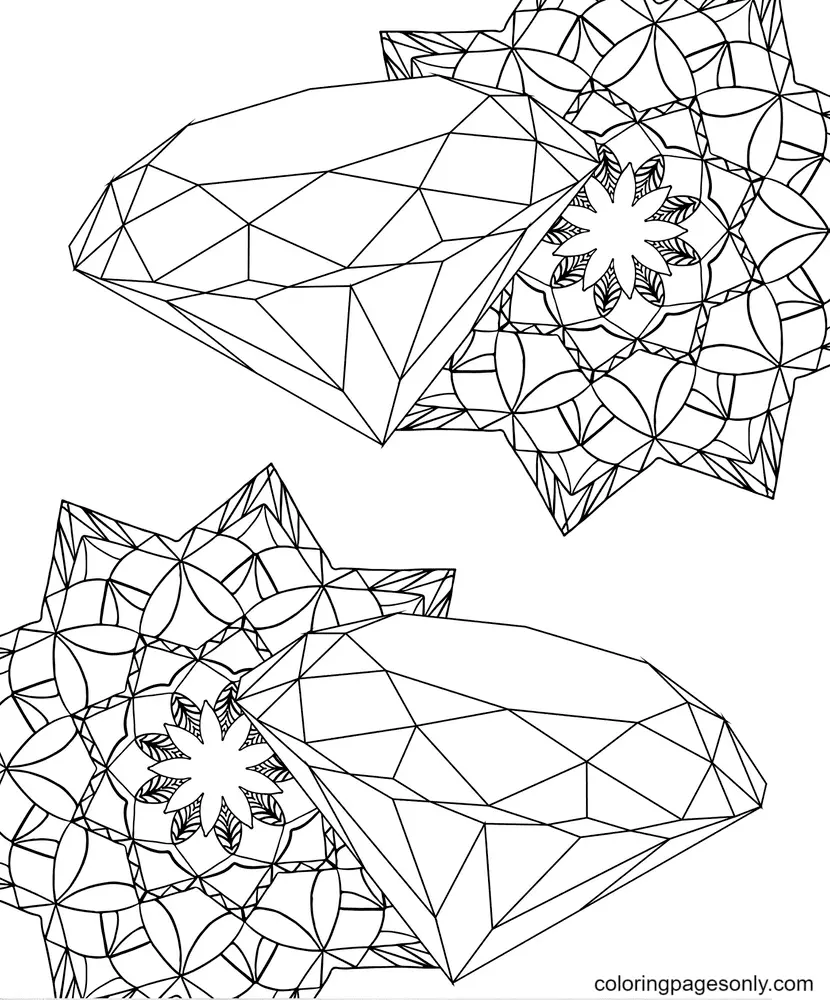 Cristales Para Colorear 17