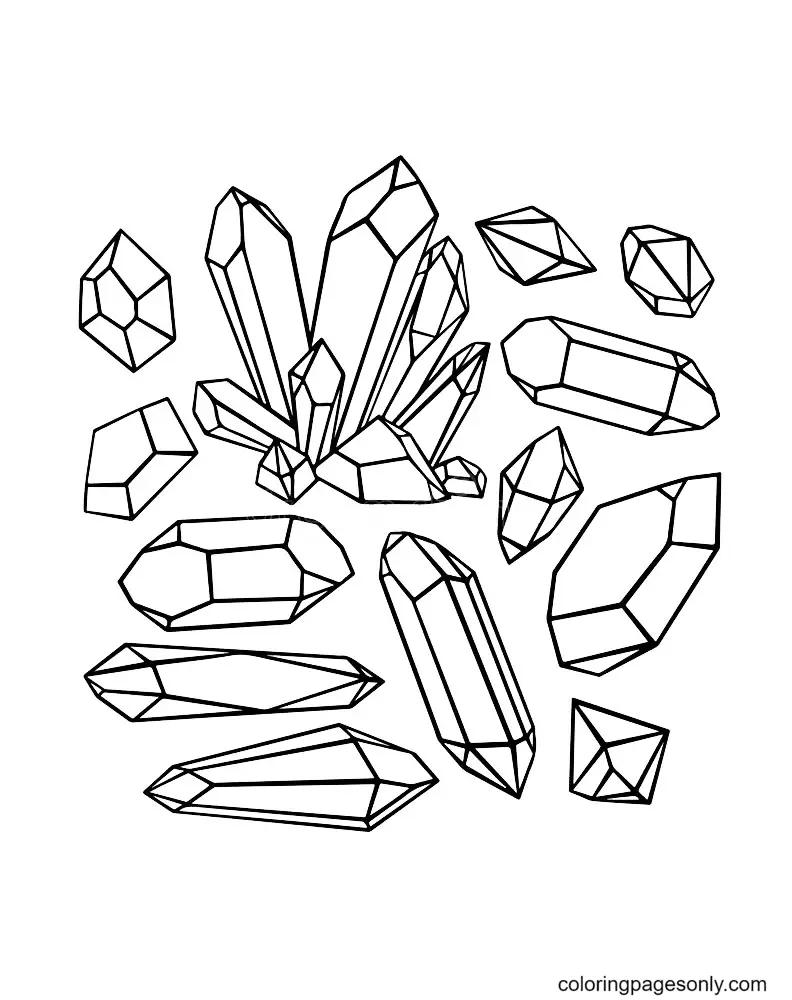 Cristales Para Colorear 20