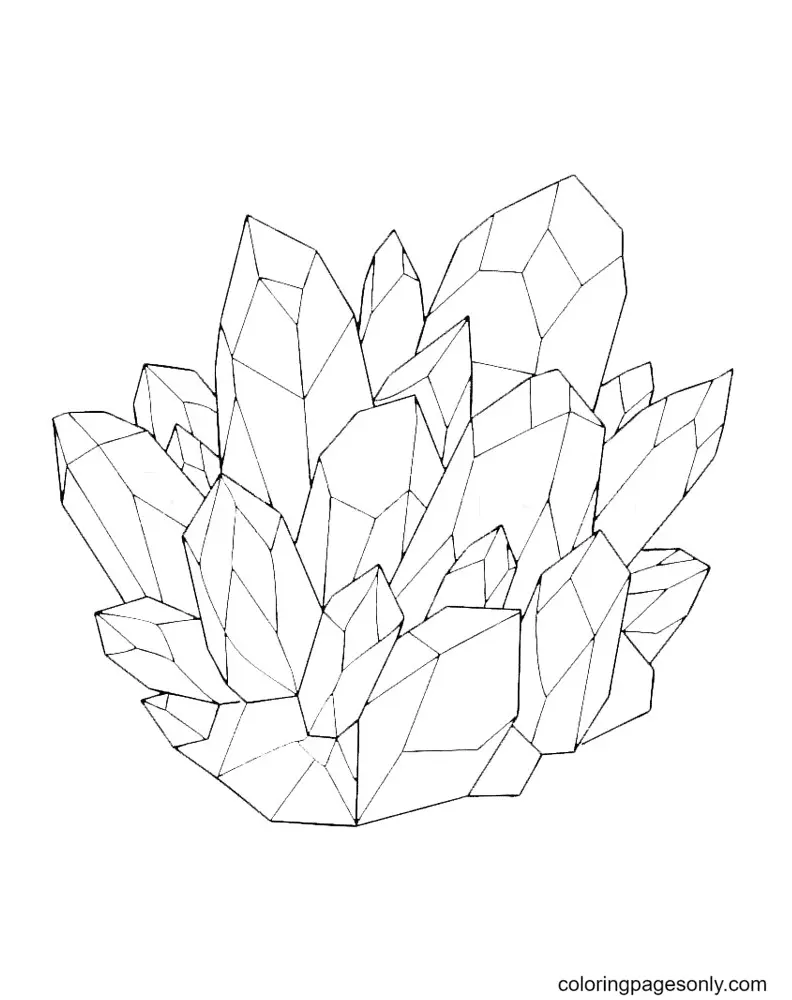 Cristales Para Colorear 22