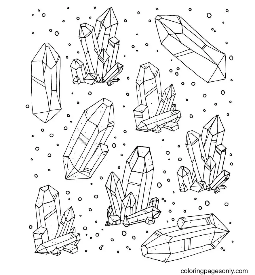 Cristales Para Colorear 26