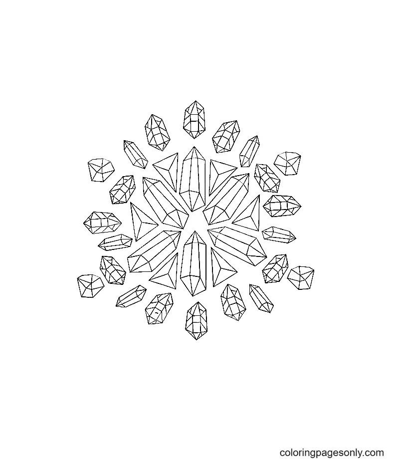 Cristales Para Colorear 27