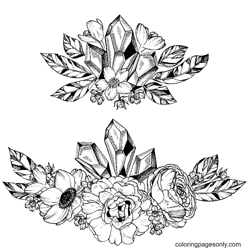 Cristales Para Colorear 33