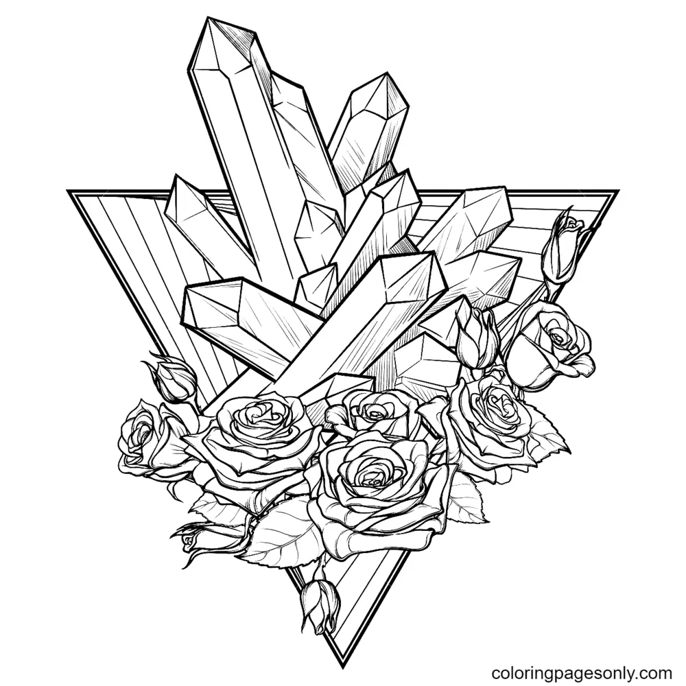 Cristales Para Colorear 34