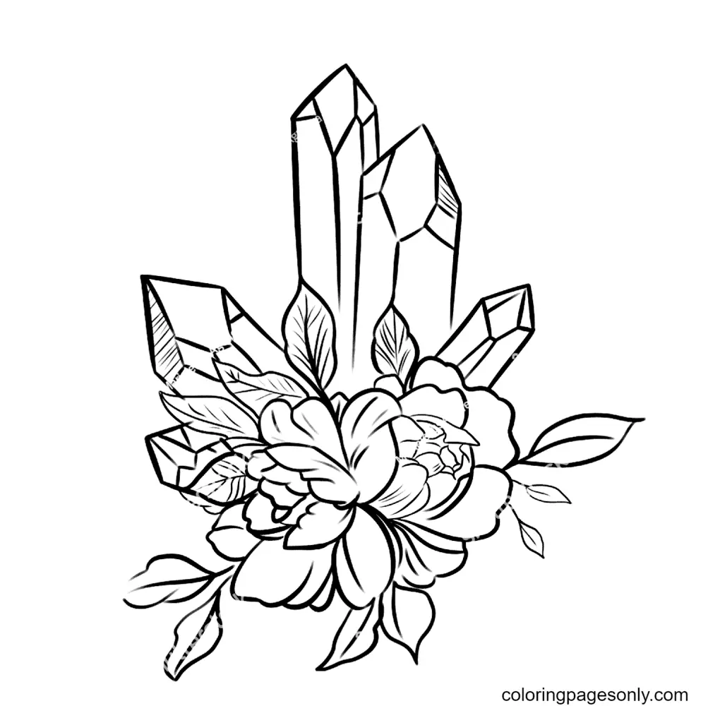 Cristales Para Colorear 4
