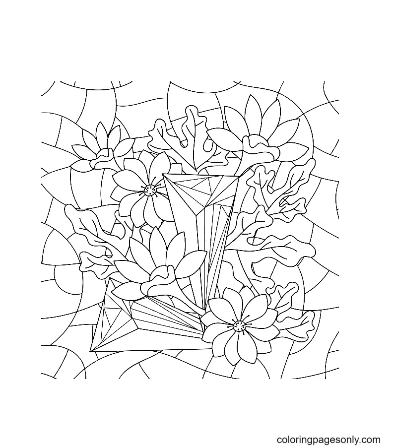 Cristales Para Colorear 51