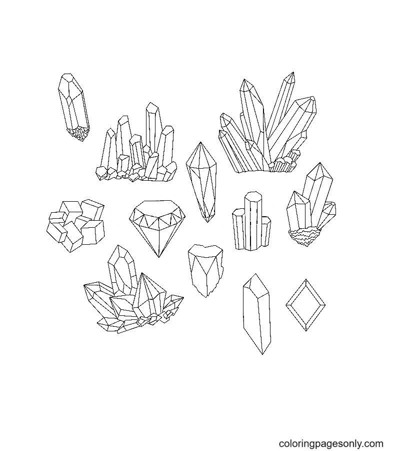 Cristales Para Colorear 53