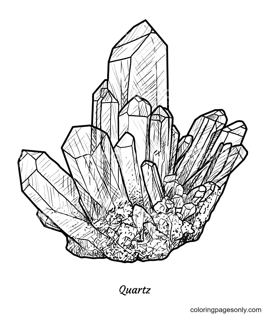 Cristales Para Colorear 7