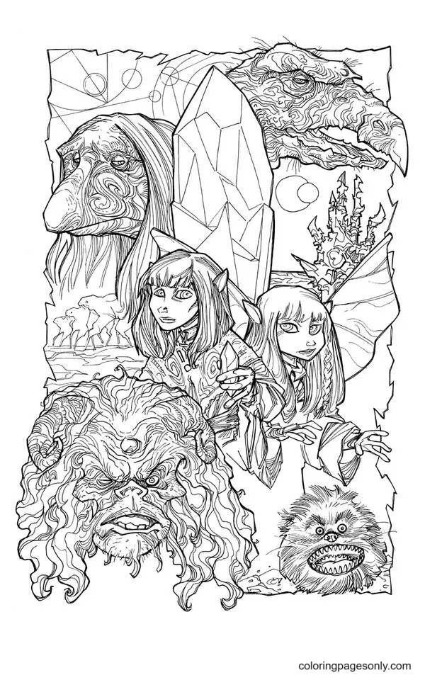 Cristales Para Colorear 9