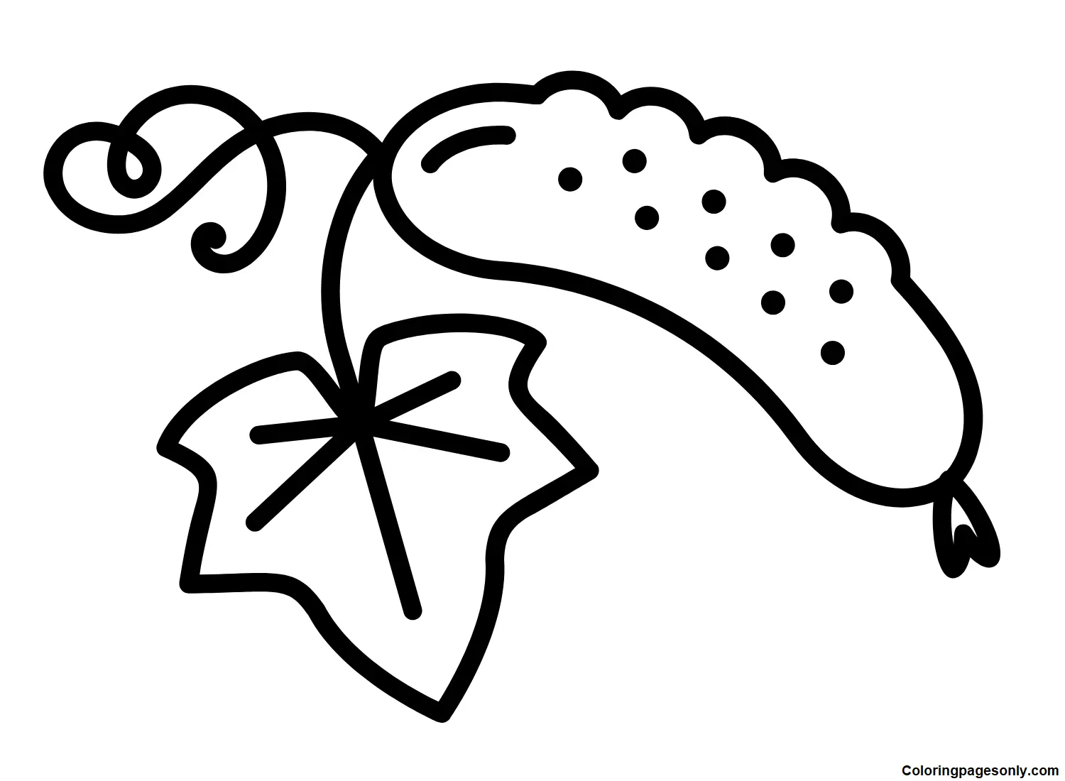 Cucumber Coloring Pages 10